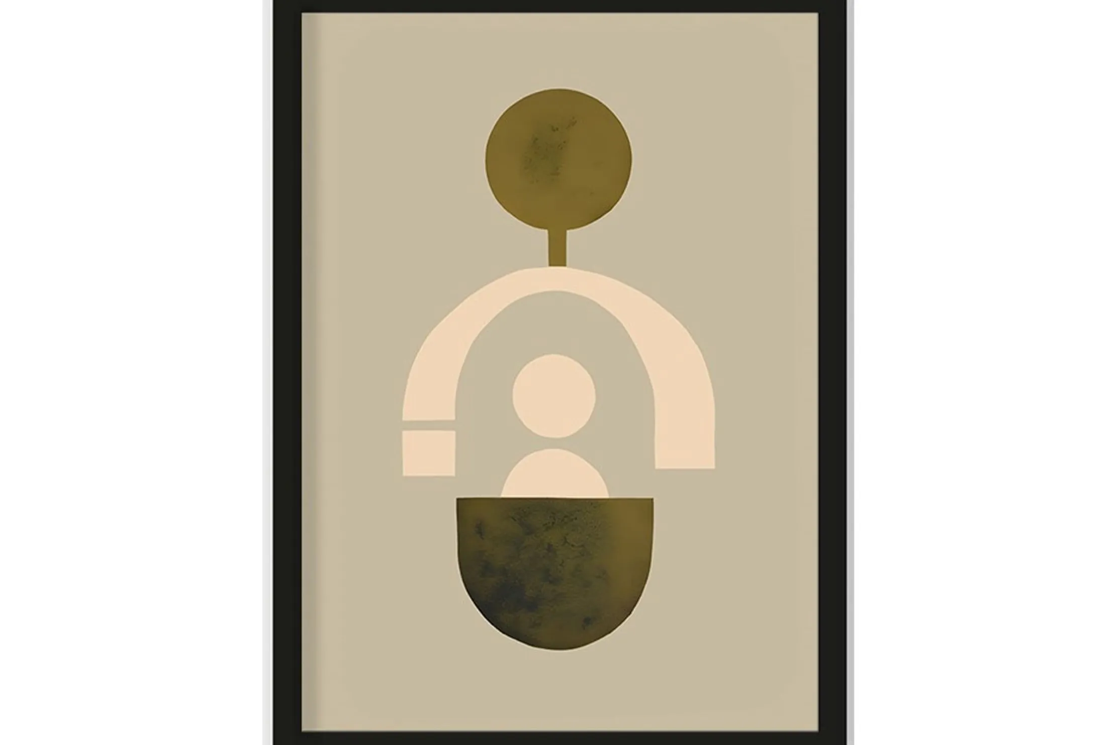 Art Print 2 Beige Forma