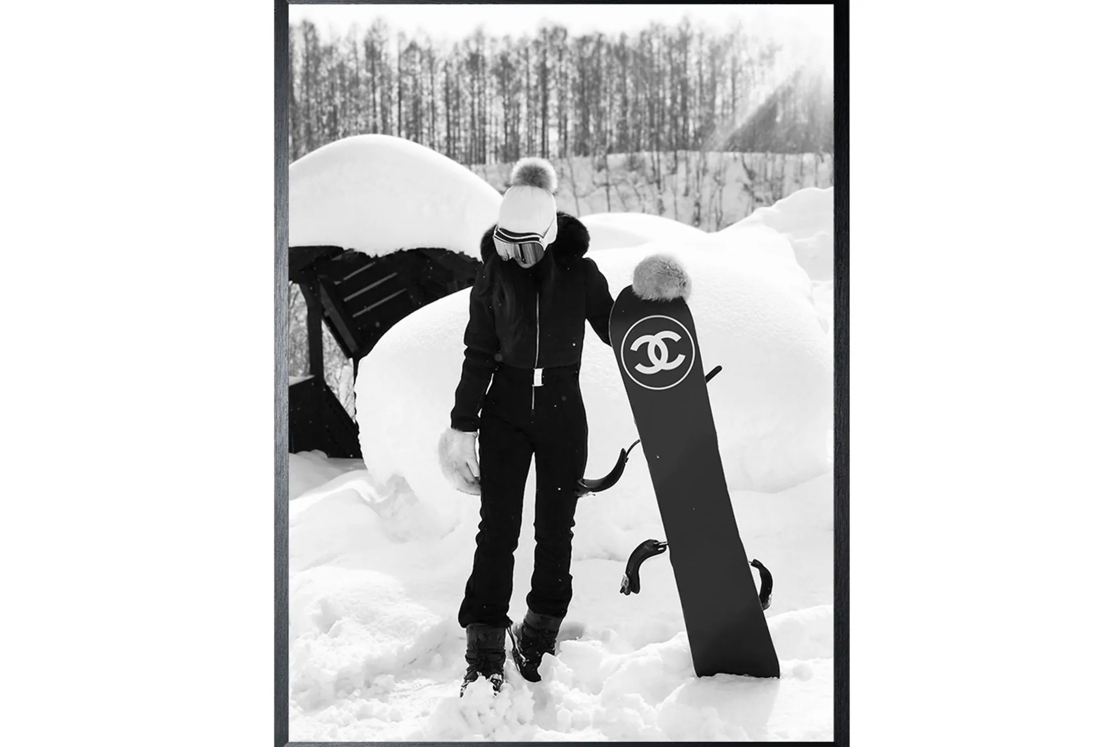 Art Print Chanel Snowboarden FA-99