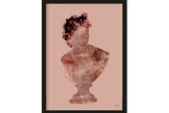 Art Print Eroded Roman Sculpture