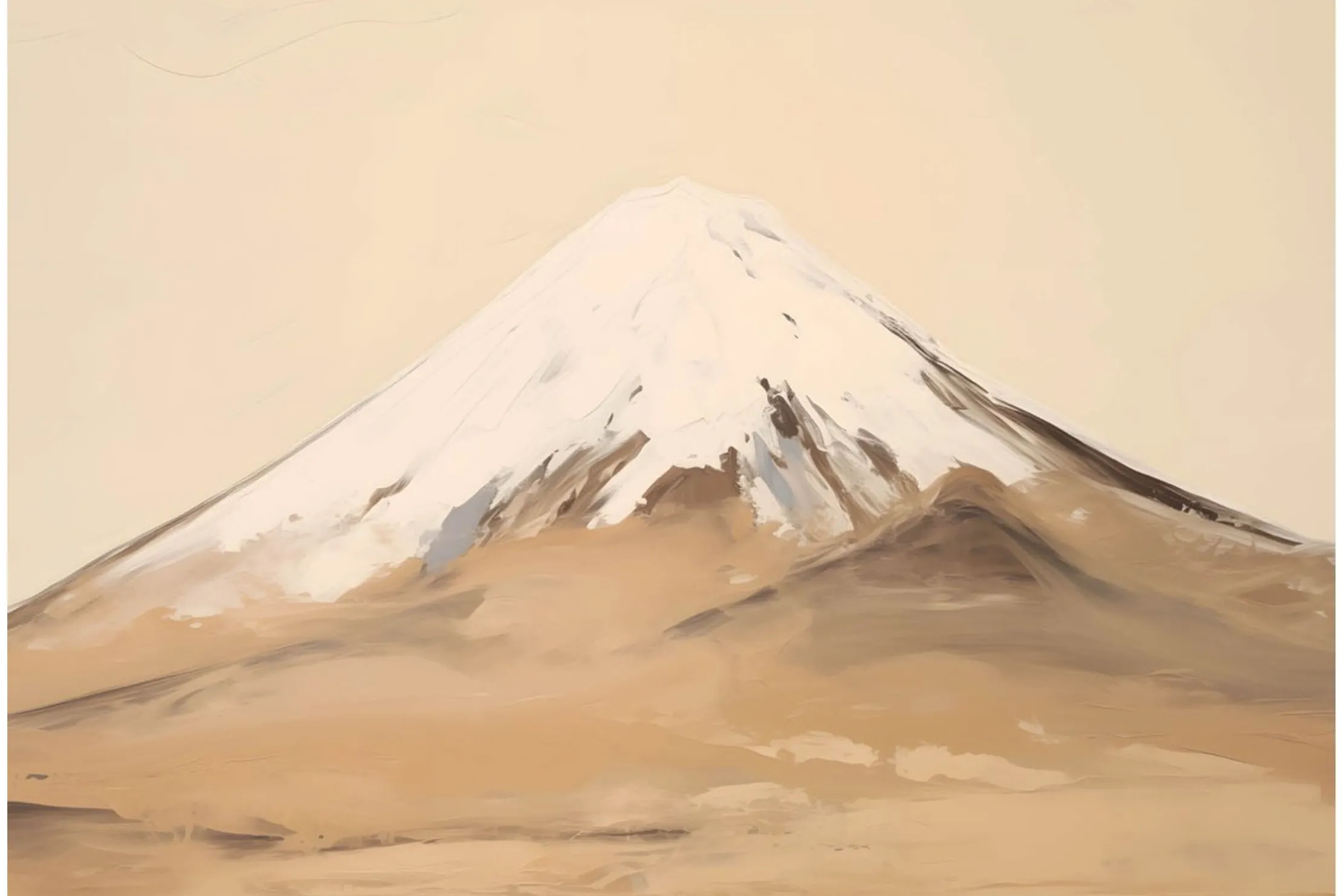 Art Print Fuji Mountain