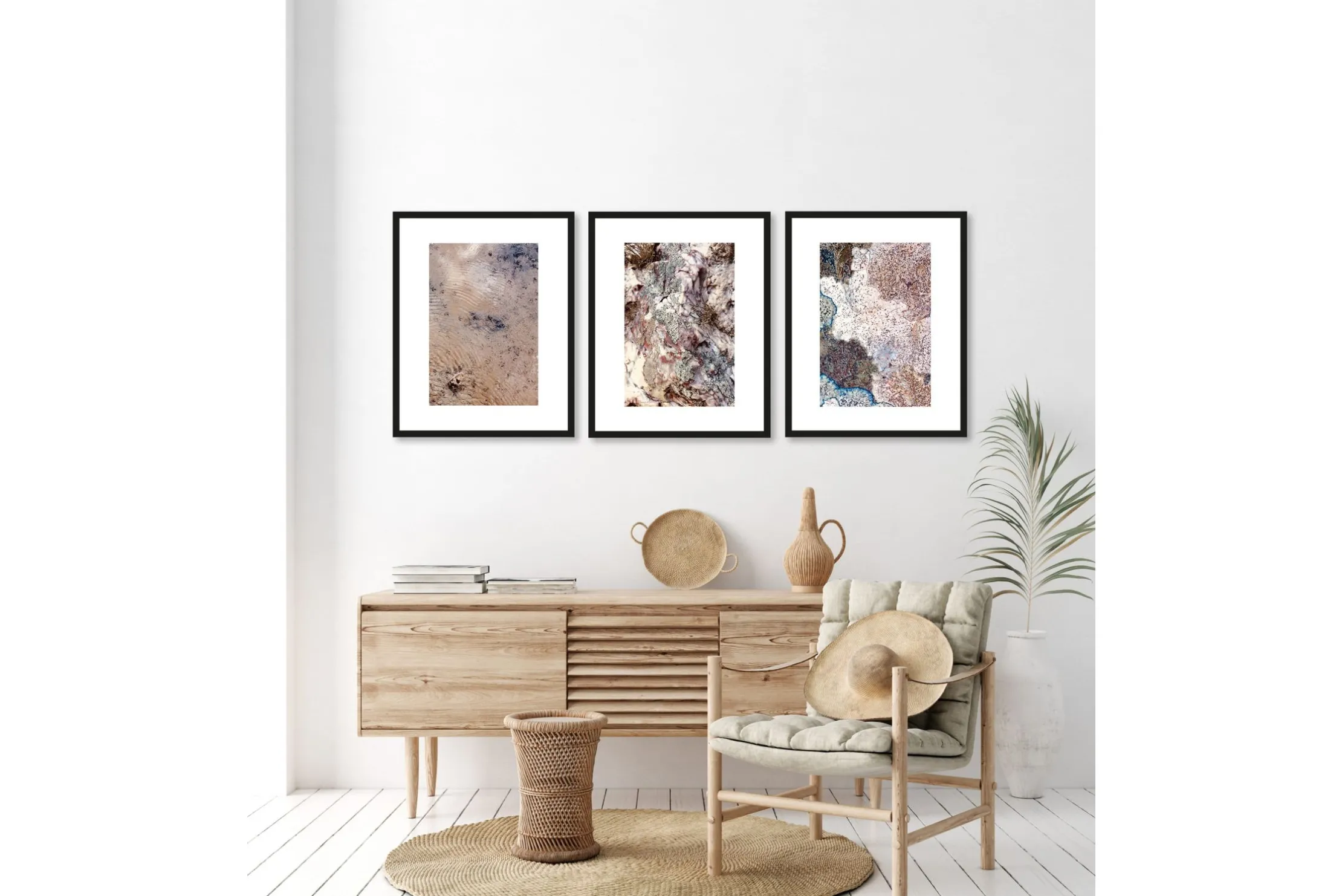 Art Print Growing Stone