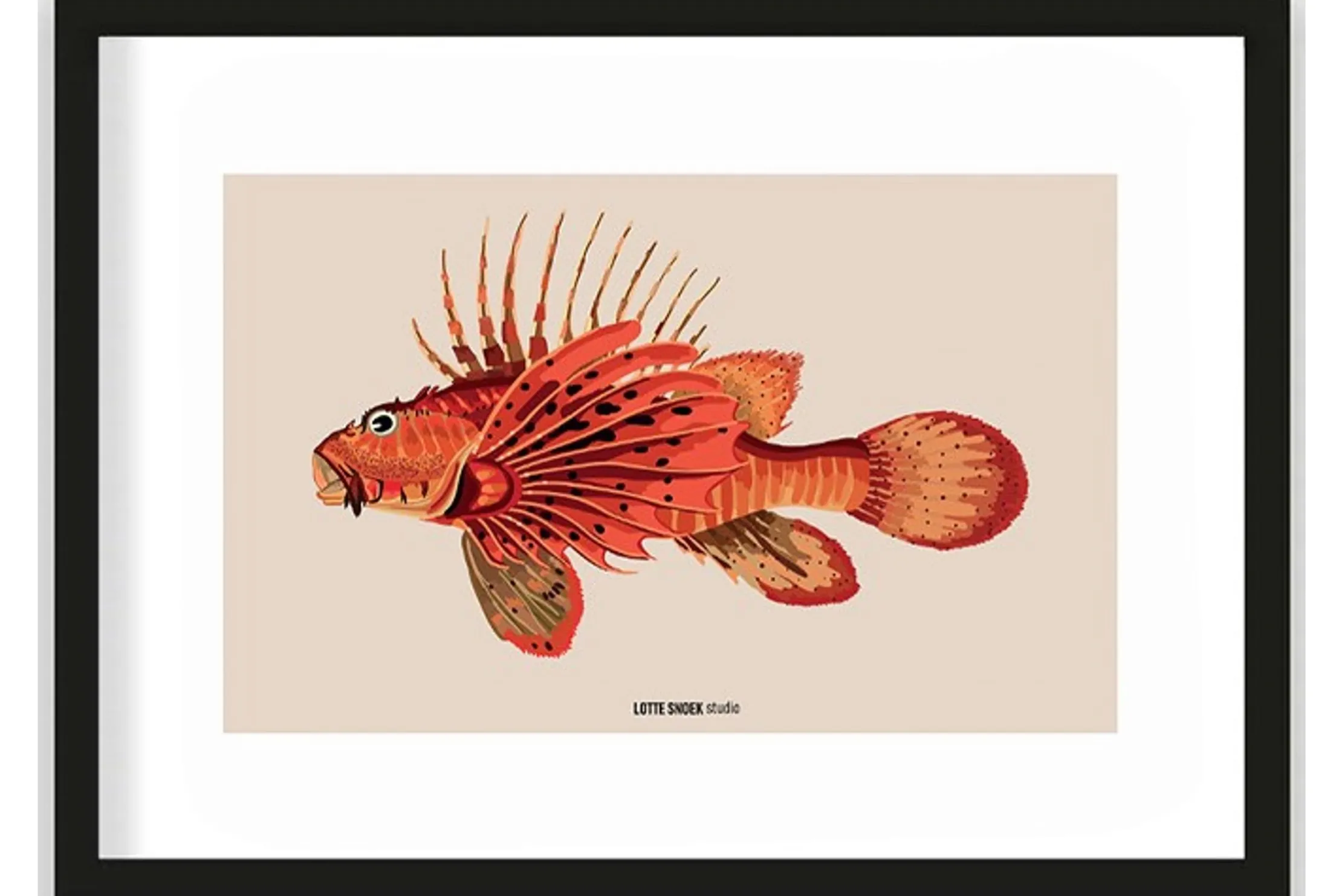 Art Print Le Diable