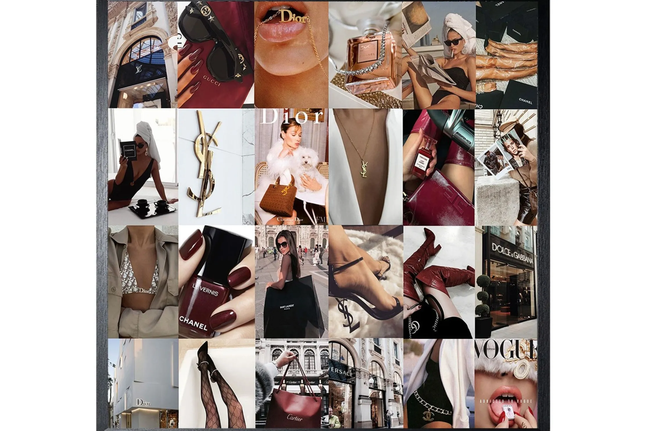 Art Print Mode Collage COLL-02