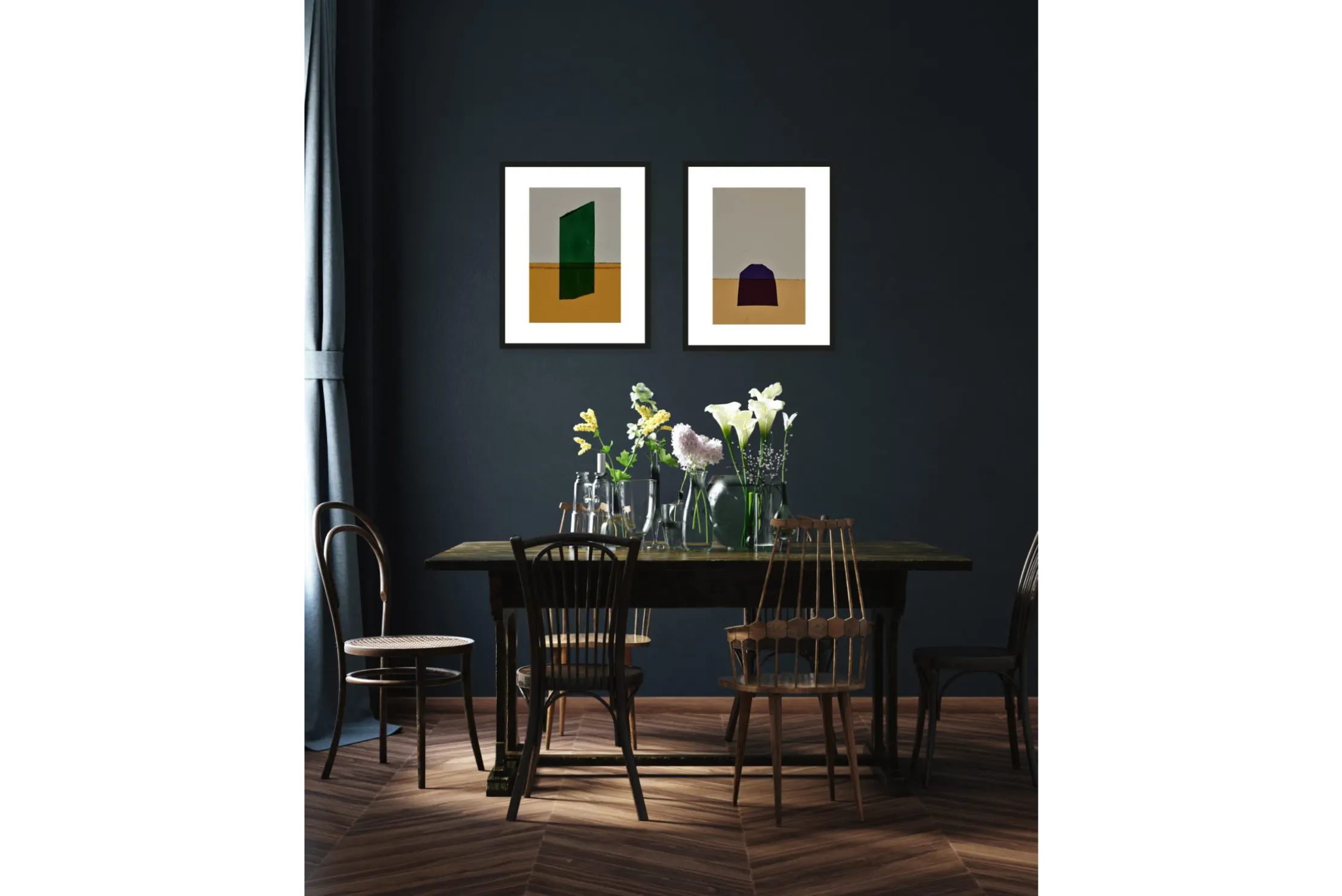 Art Print Paars Geen