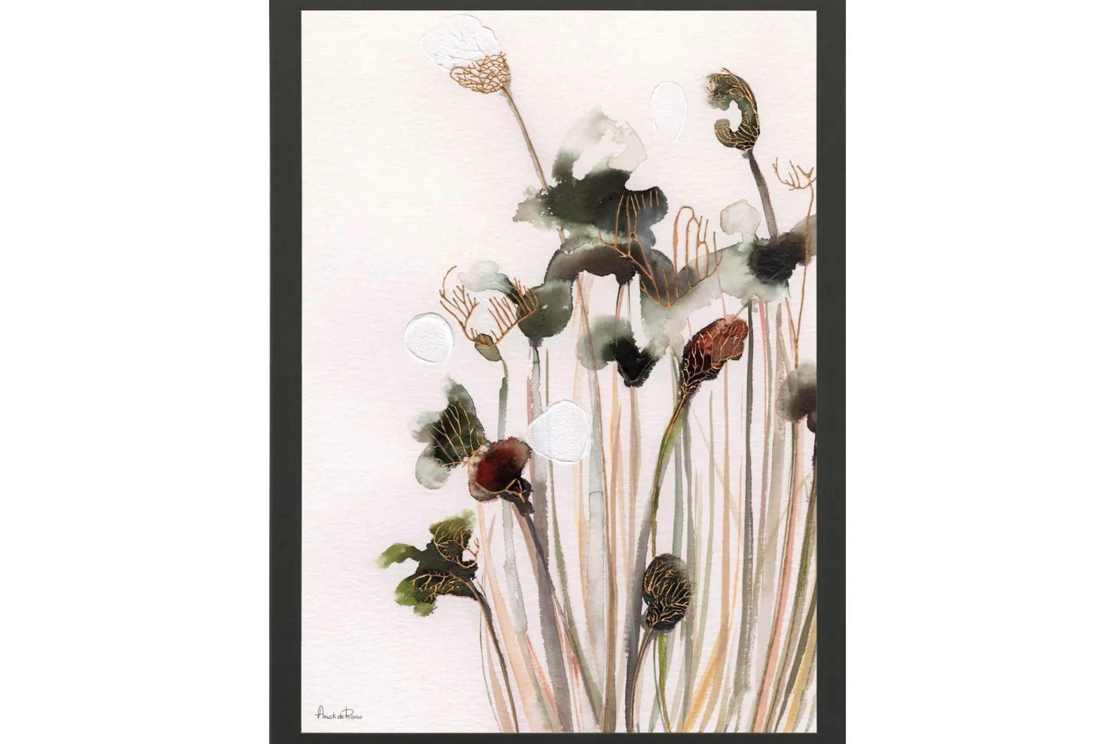 Art Print Pastel Flowers