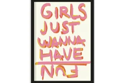 Art Print P.S. Written By A Girl