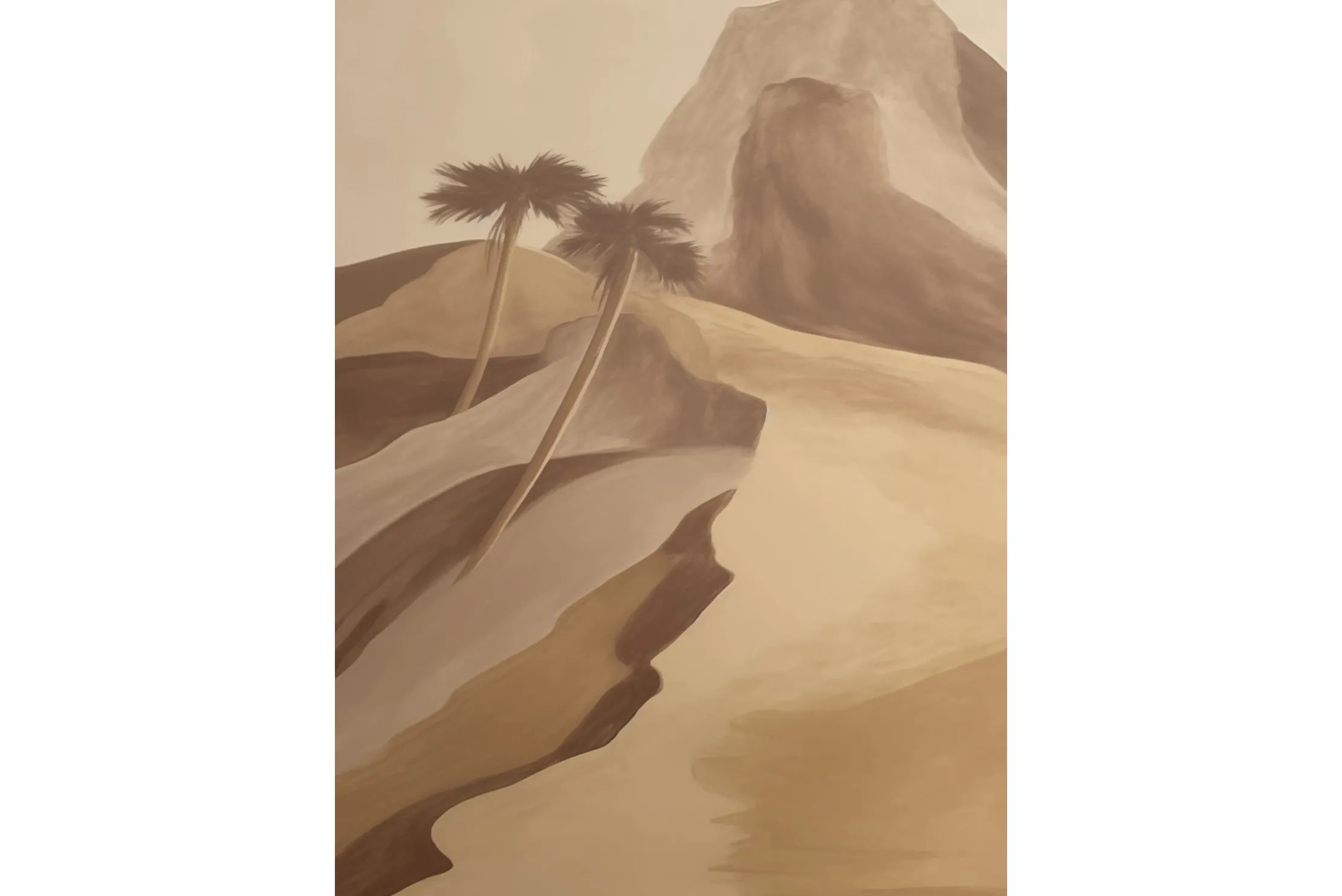 Art Print Rocky Palm
