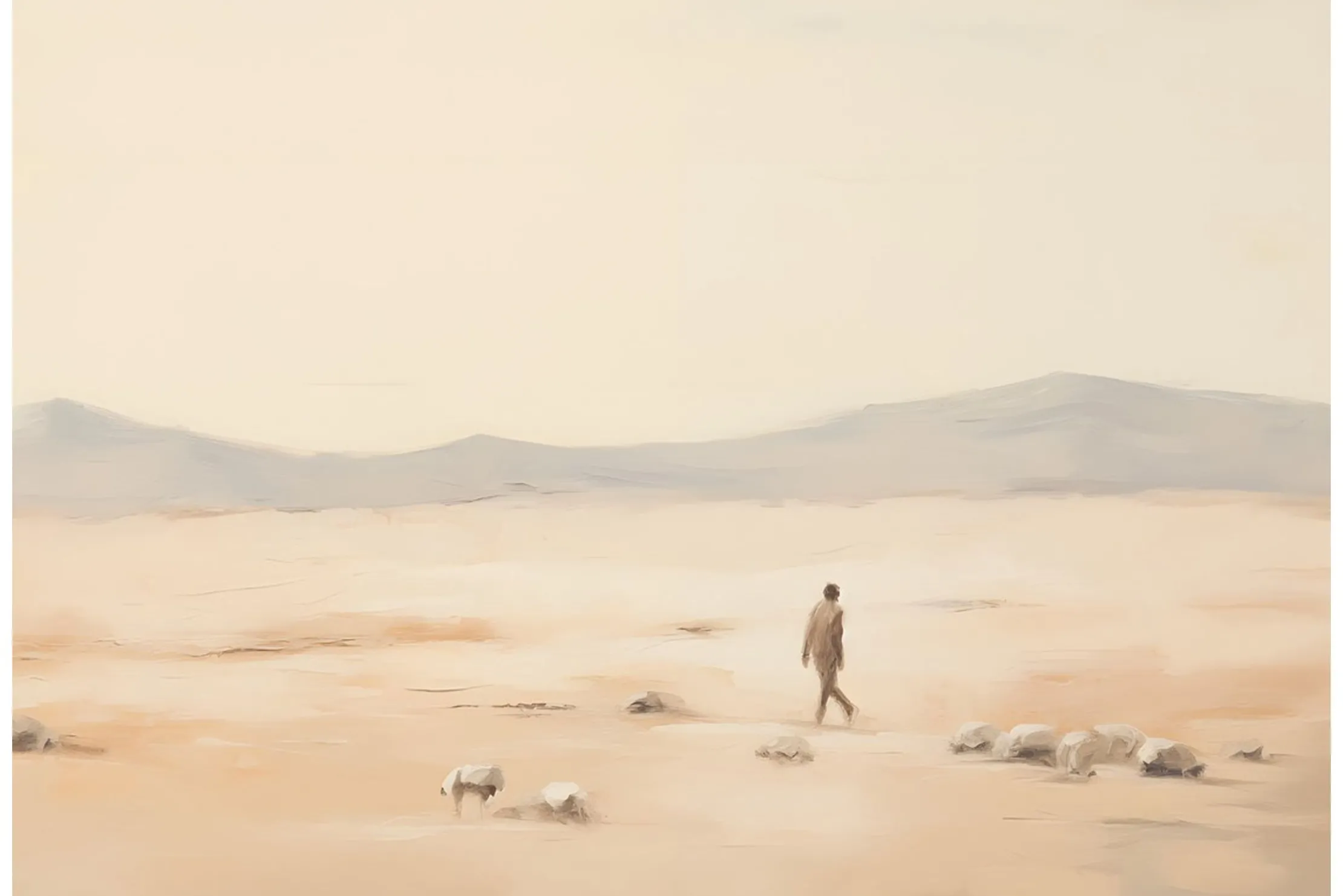 Art Print Shepherd Horizontaal