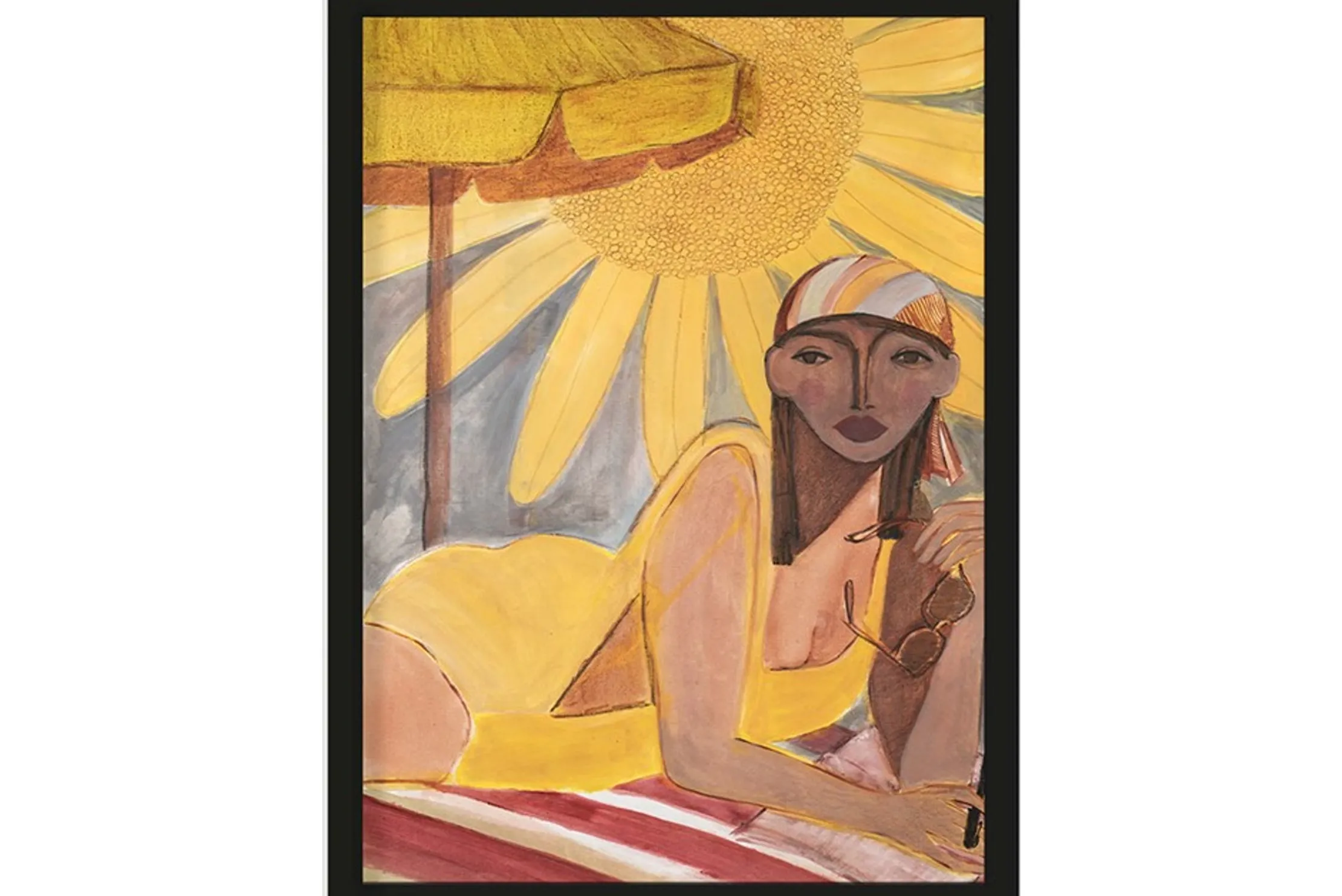 Art Print Sunflower Sun