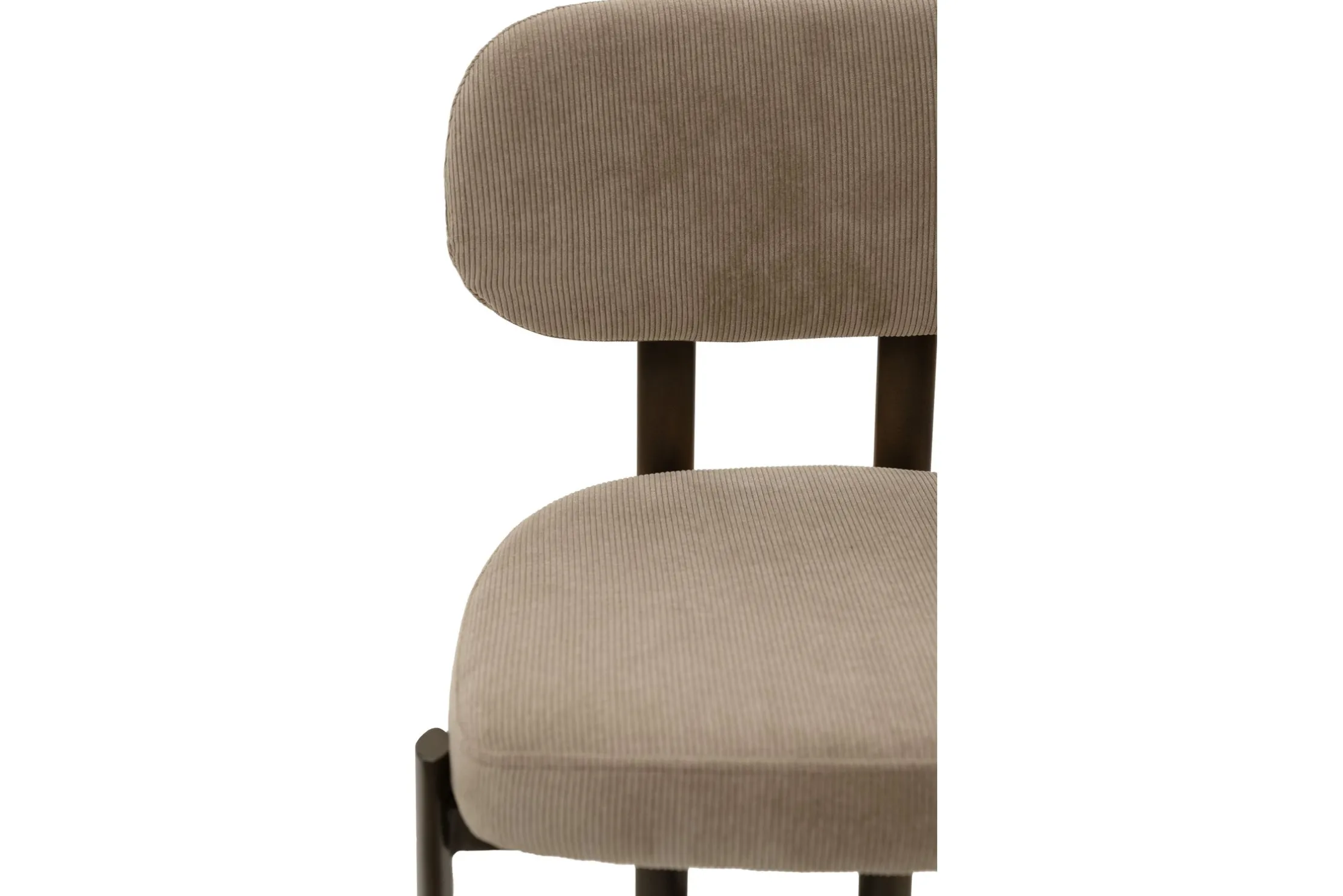 Barkruk Wave Beige - Anodic Brown Rivano