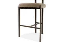 Barkruk Wave Beige - Anodic Brown Rivano