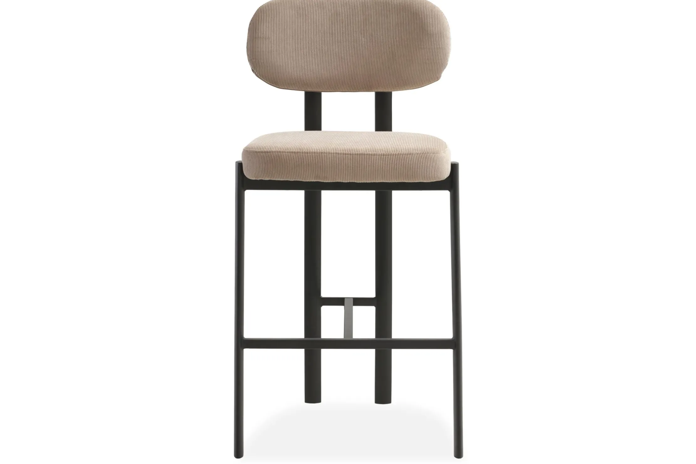 Barkruk Wave Beige - Black Rivano