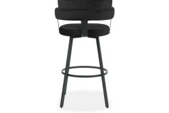Barkruk Zwart HU-77.027 Bardio