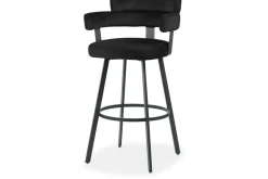 Barkruk Zwart HU-77.027 Bardio