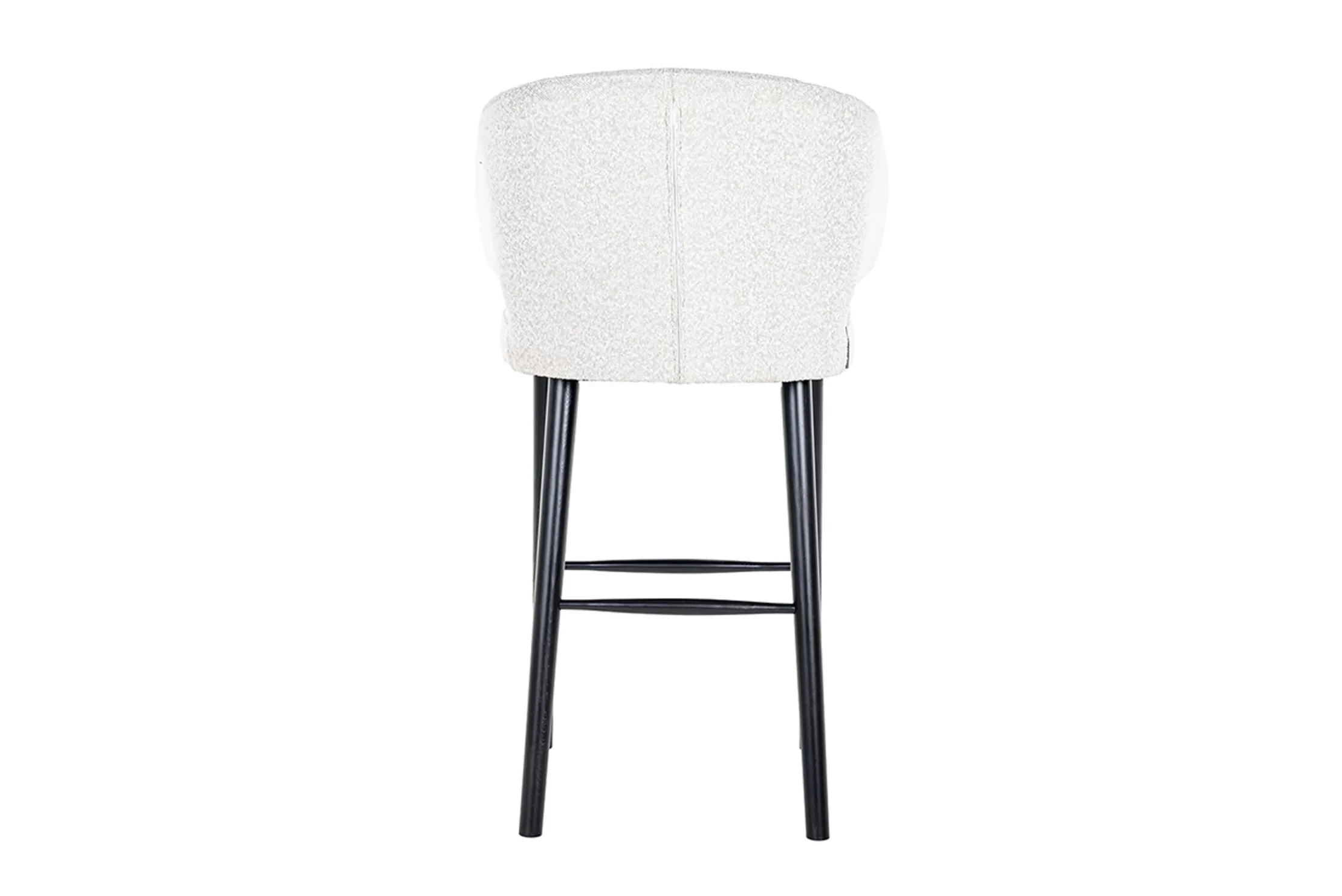 Barstoel 210675 White Bouclé Indigo