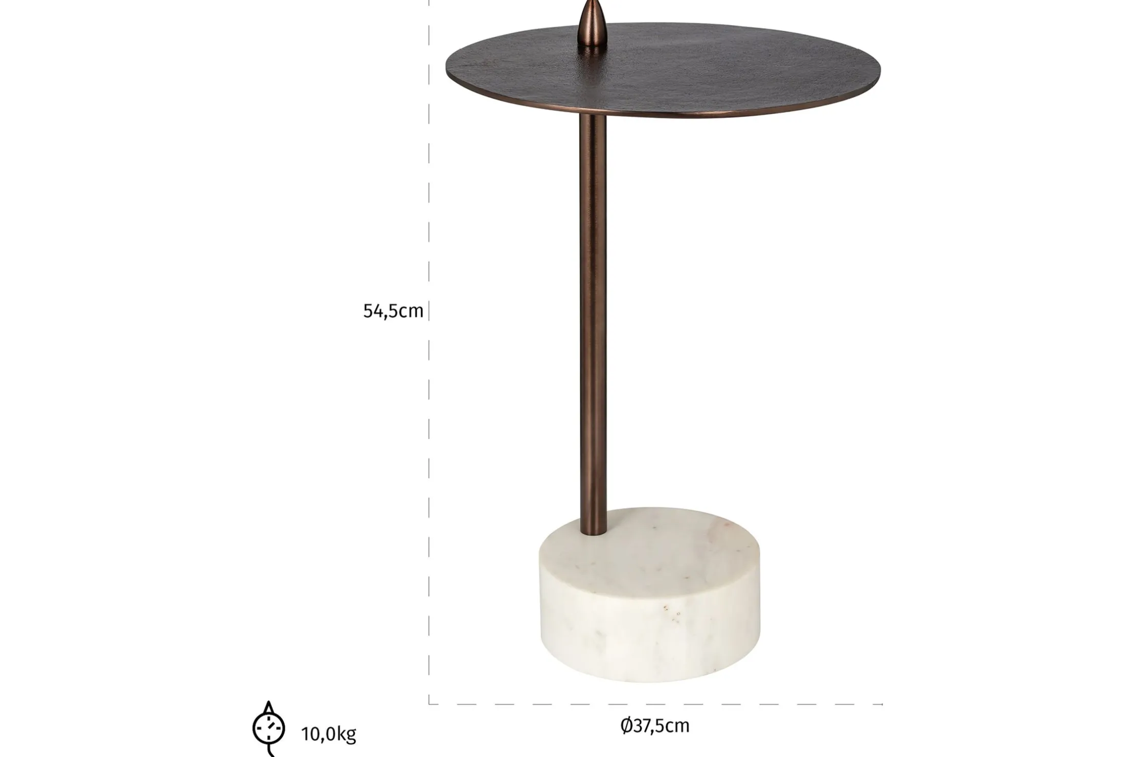 Bijzettafel 211752 Barron