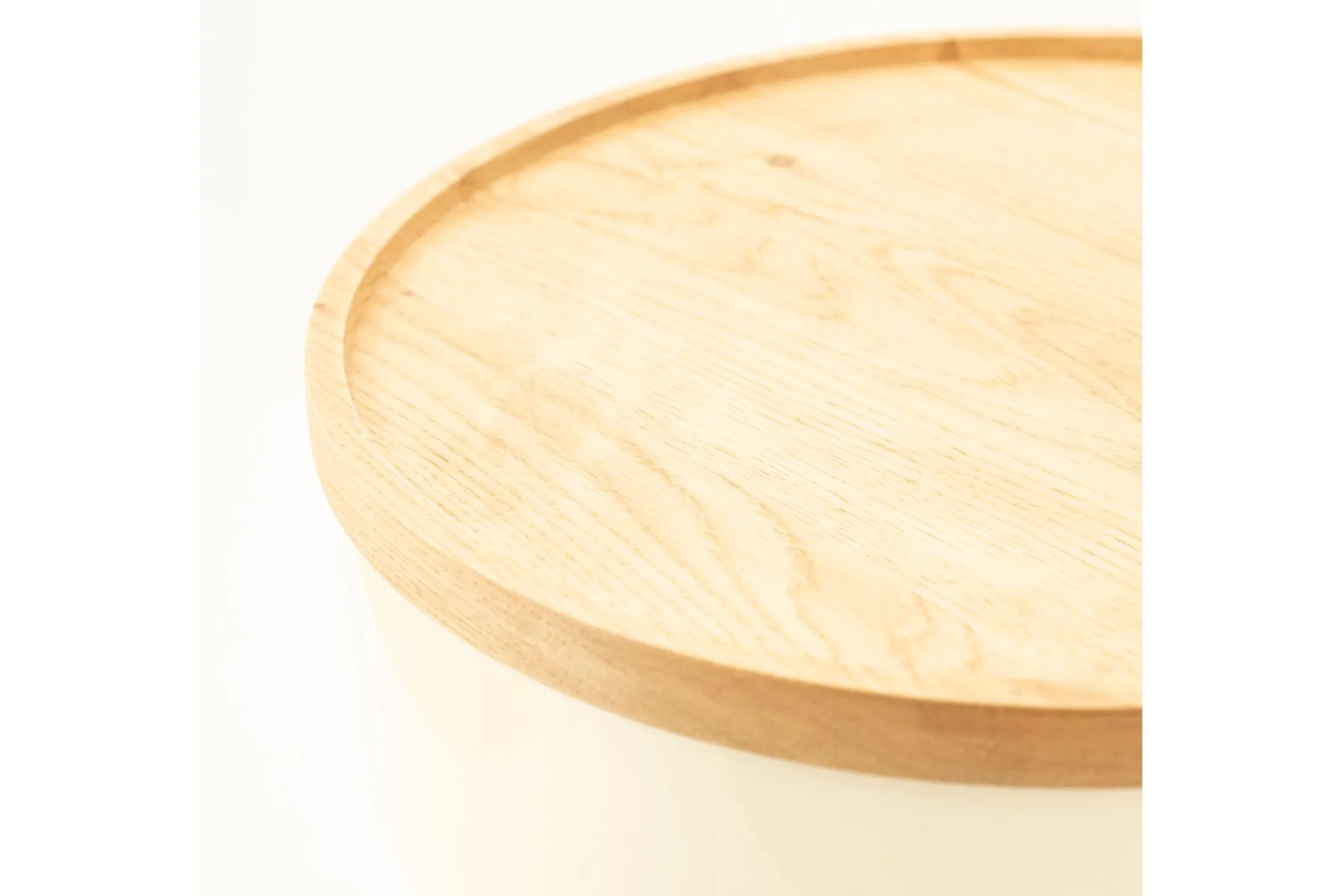 Bijzettafel Beige 250337 Tondo
