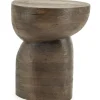 Bijzettafel - bruin | 230284 Cobble
