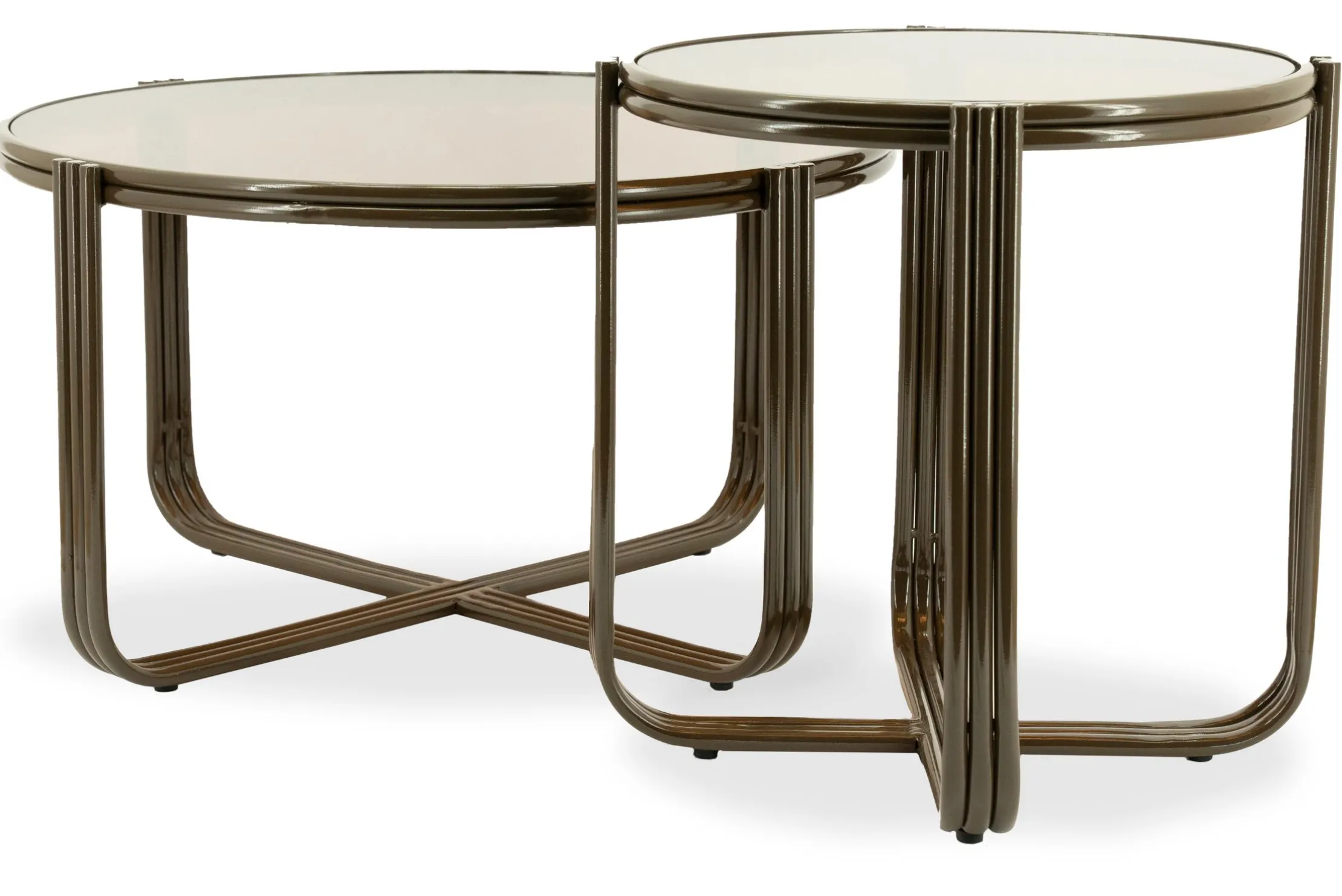Bijzettafel Bruin 250291 Groovy