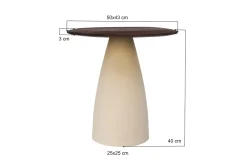 Bijzettafel Marron