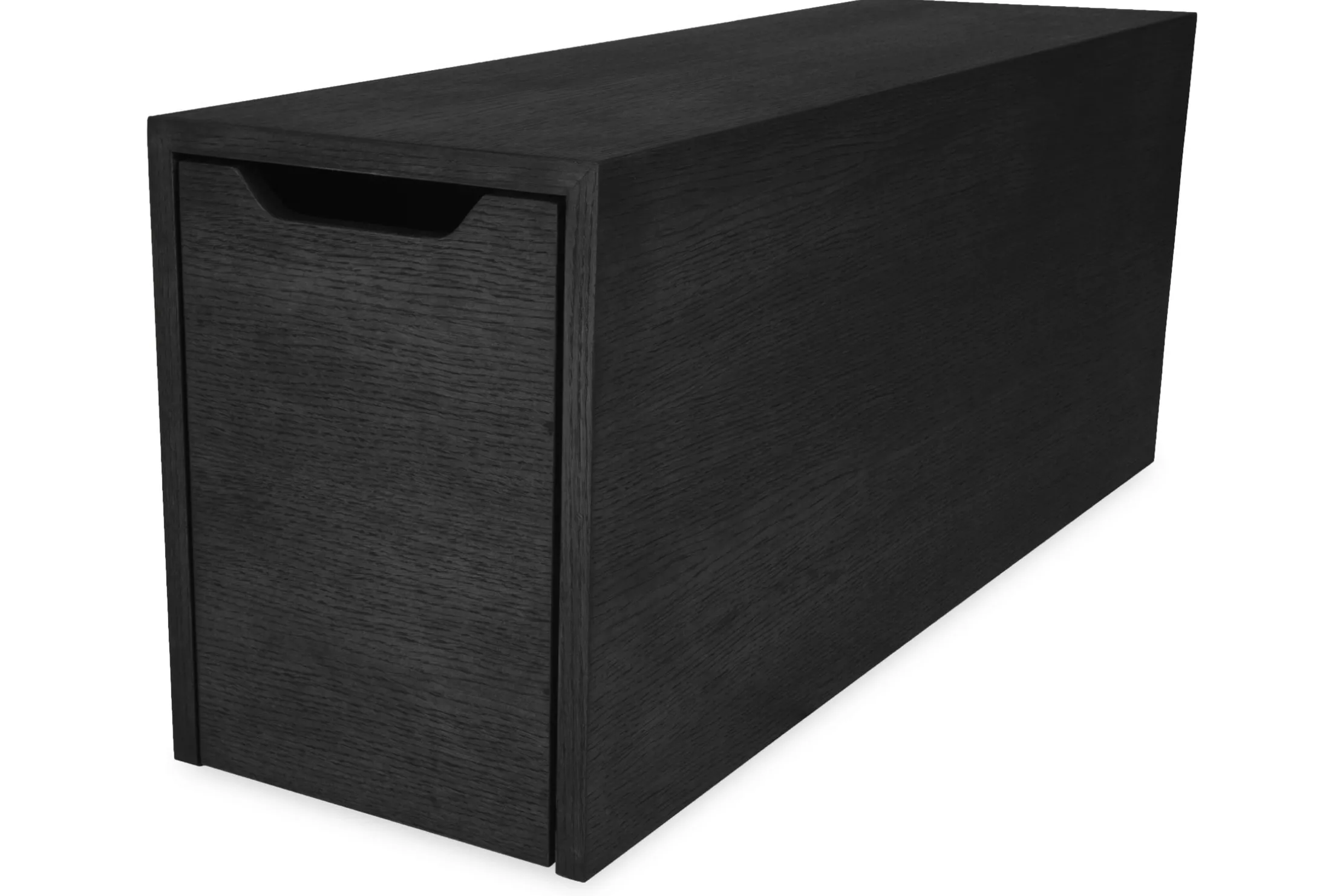 Bijzettafel zwart met lade Felix