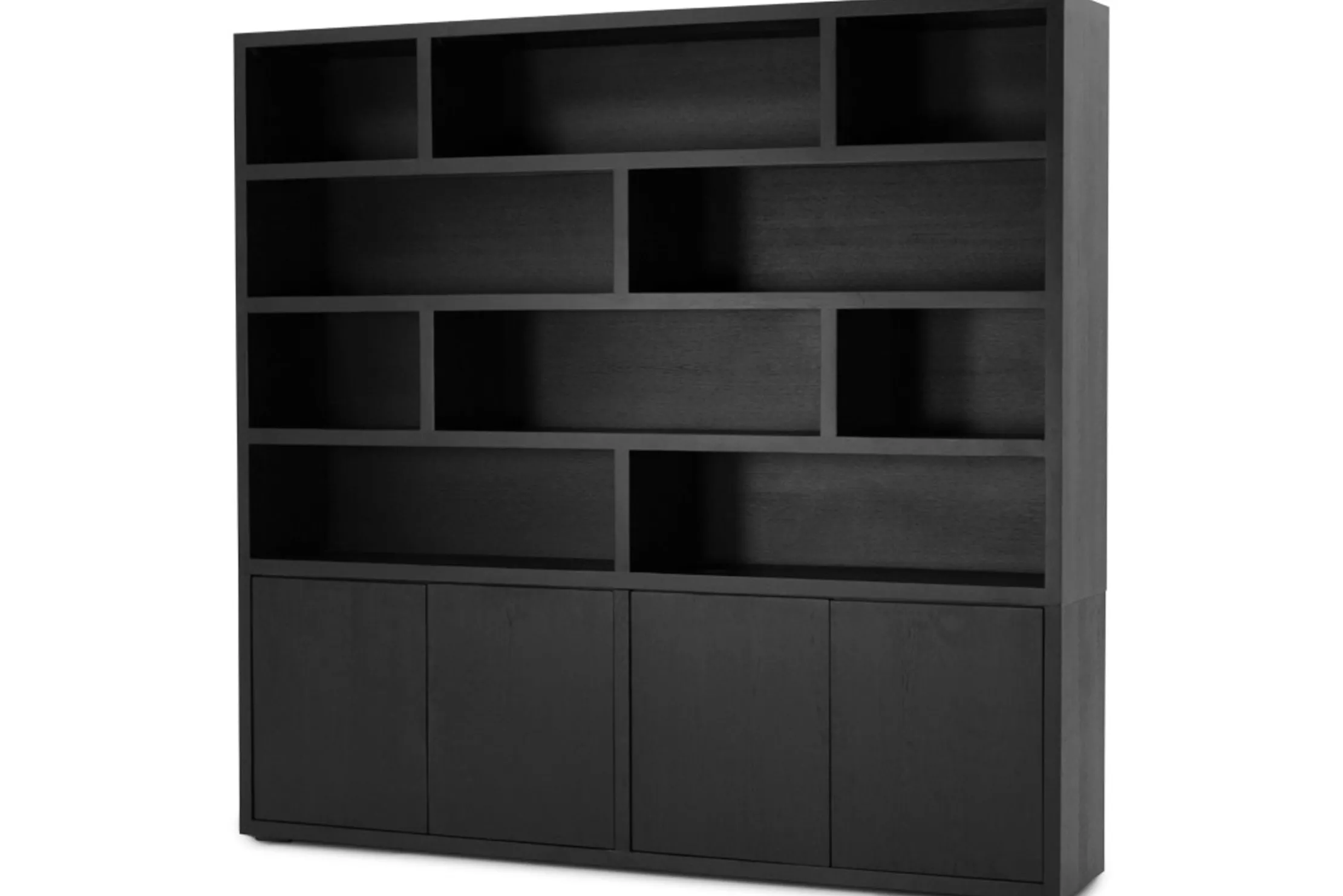Boekenkast zwart Velori