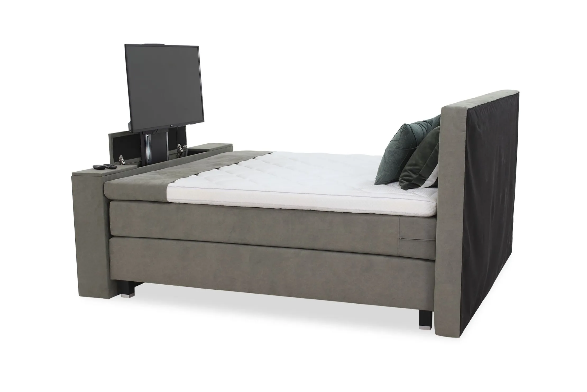 Boxspring met tv-lift Connie