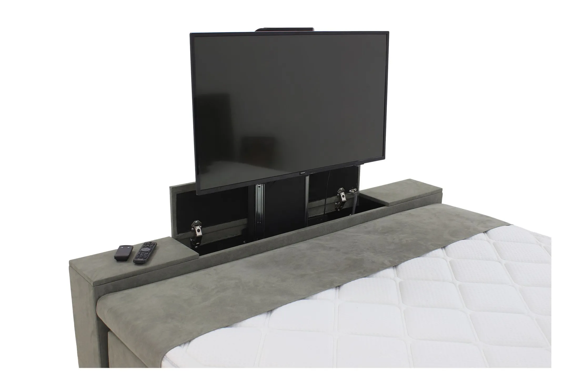 Boxspring met tv-lift Connie