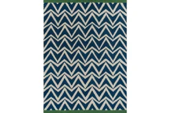 Buitenkleed Blue 426318 Dhurrie | Scion Rug Collection