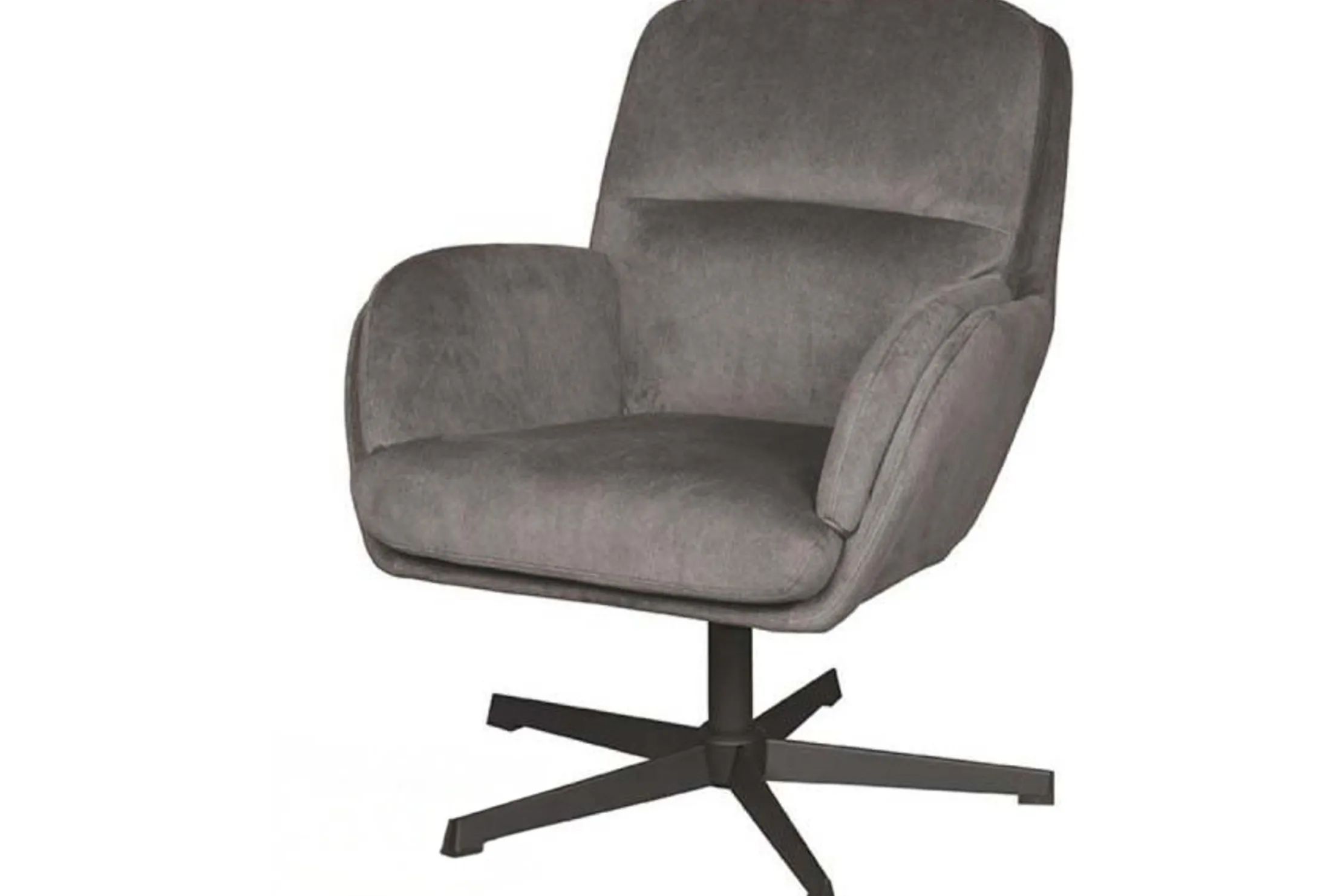 Draaifauteuil Antraciet CH-73.025 Moss