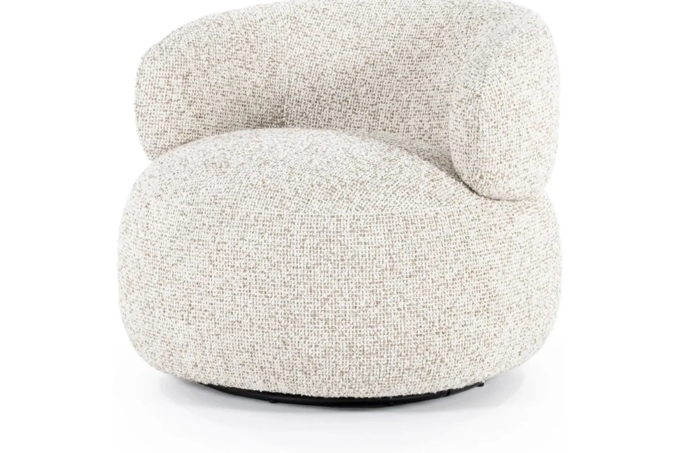 Draaifauteuil Beige 96107 Maeve