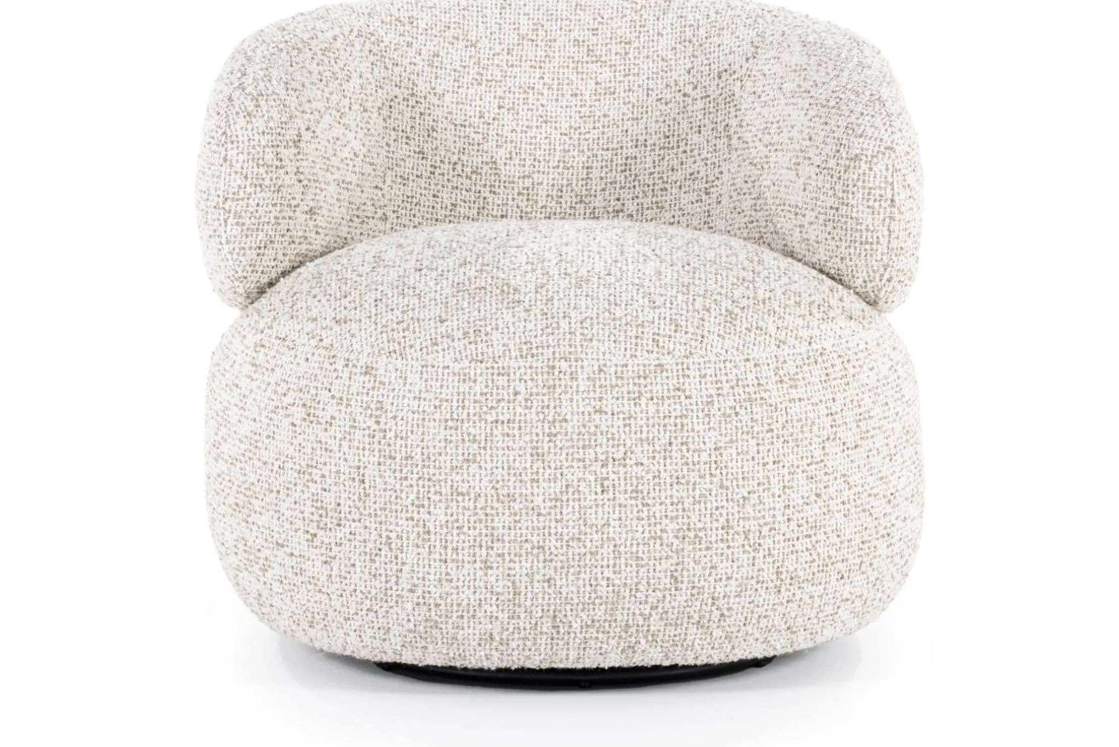 Draaifauteuil Beige 96107 Maeve