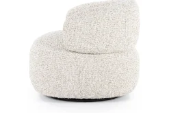 Draaifauteuil Beige 96107 Maeve