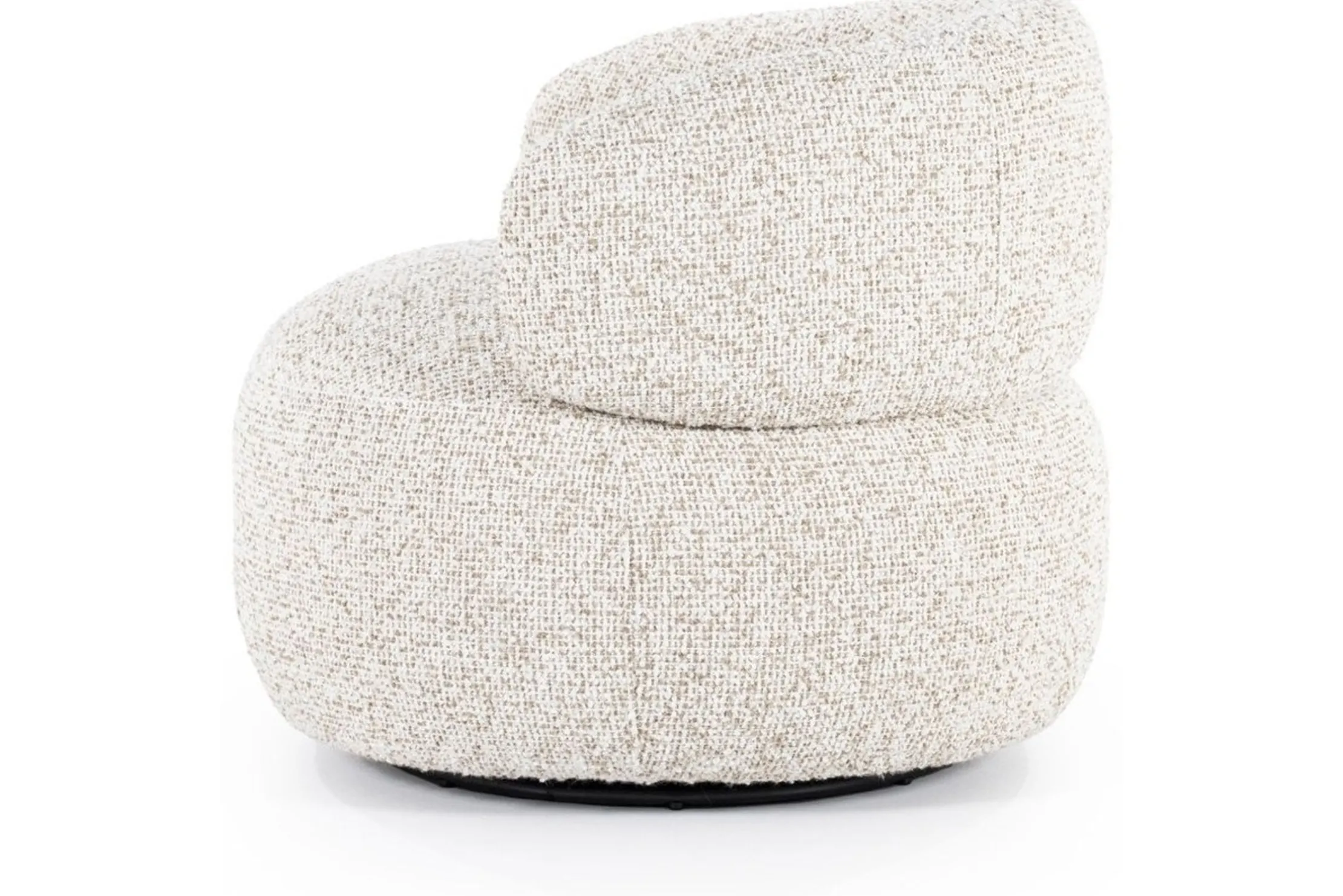 Draaifauteuil Beige 96107 Maeve