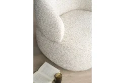 Draaifauteuil Beige 96107 Maeve