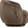Draaifauteuil 216059 Brown Fluffy Negreslo