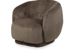 Draaifauteuil 216059 Brown Fluffy Negreslo