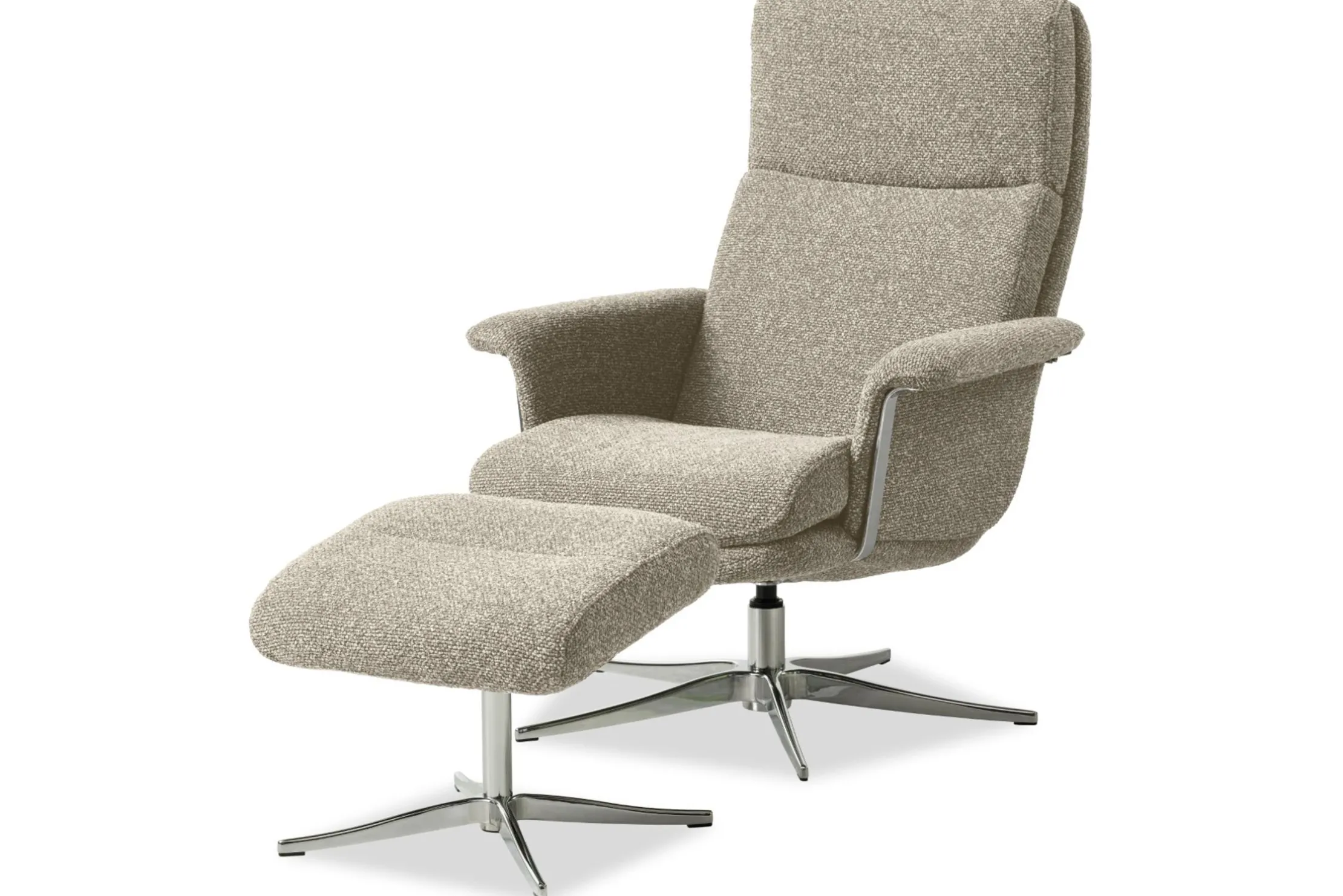 Draaifauteuil Lisa Beige Sorin