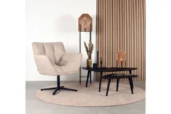 Draaifauteuil Naturel IH-50.203 Ian