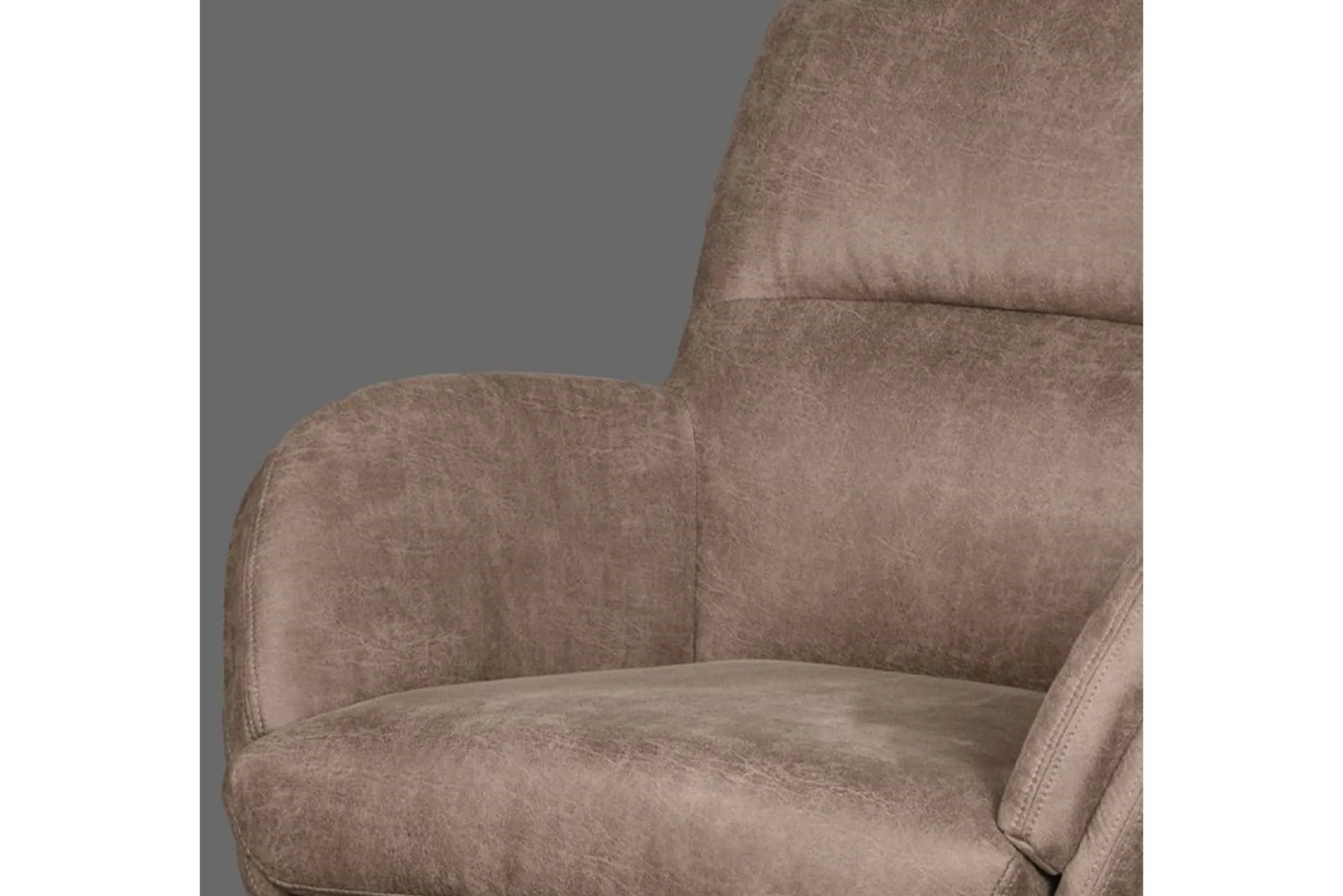 Draaifauteuil Taupe CH-73.014 Moss