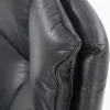 Draaifauteuil - zwart boho leder | 95939 Sven