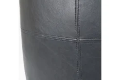 Draaifauteuil - zwart boho leder | 95939 Sven