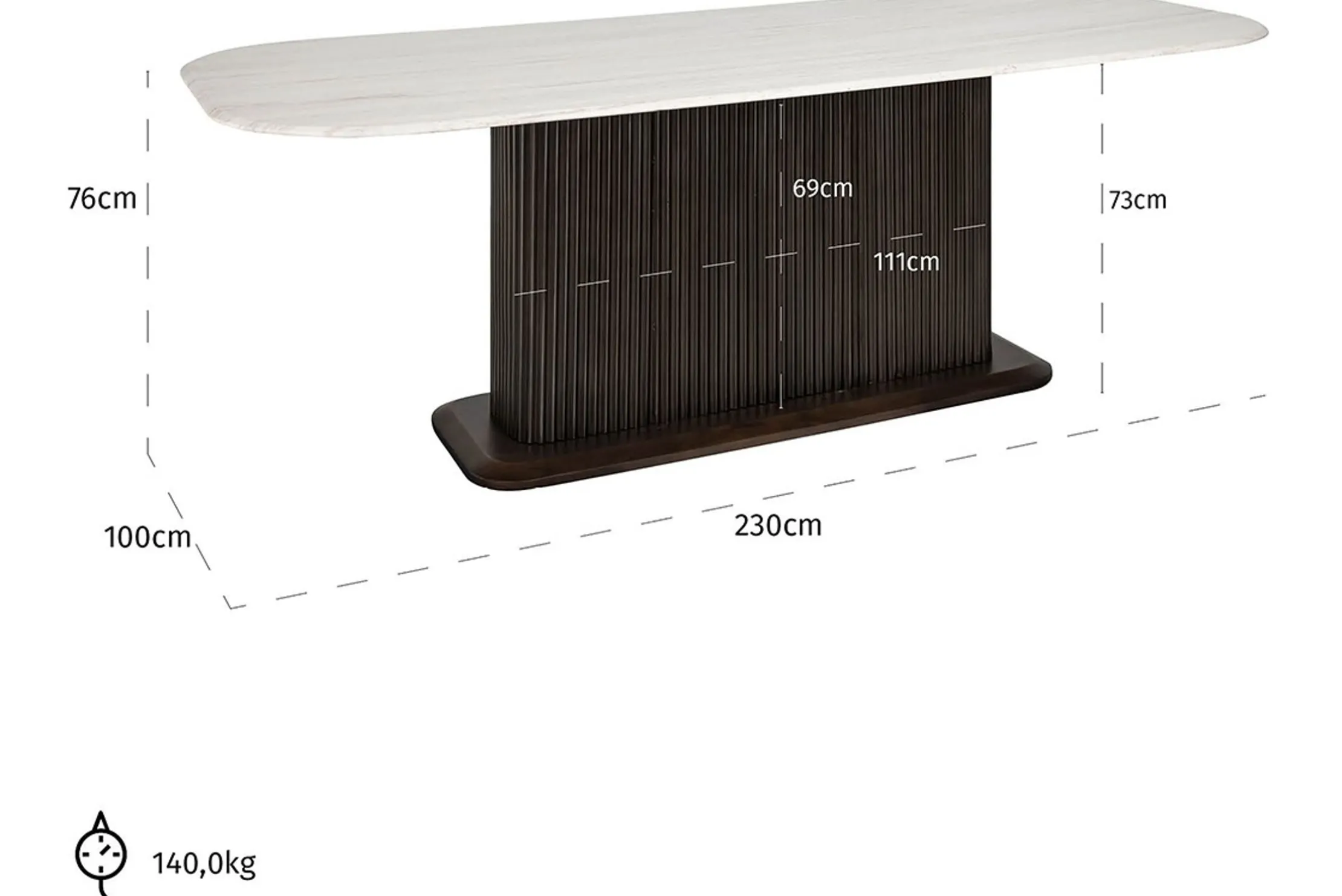Eettafel 211824 Mayfield