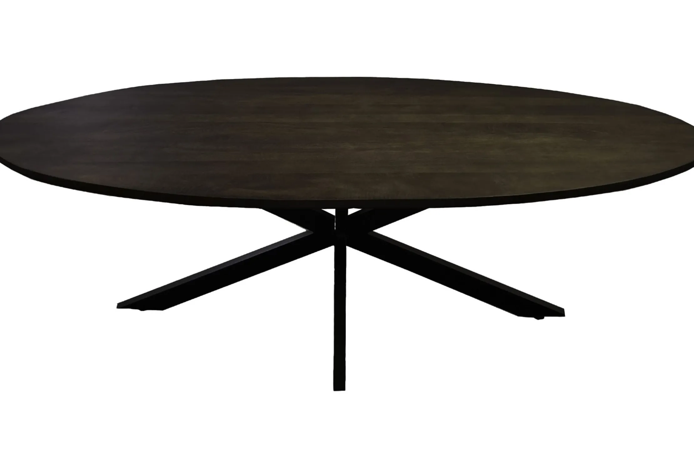 Eettafel Oval Brown Jesper
