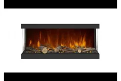 Elektrische Levico 90 3D LED haard wit Disegno