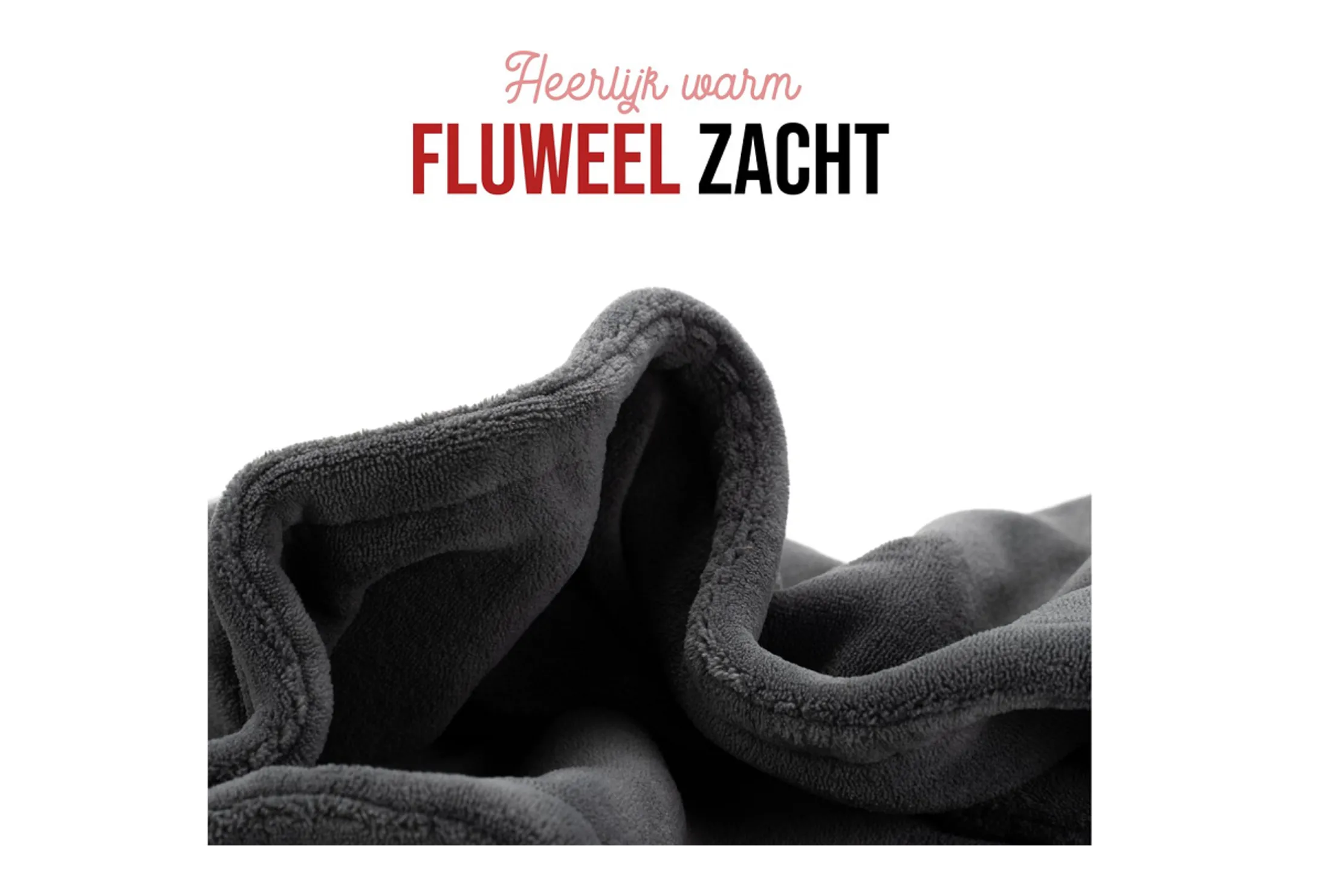 Elektrische warmtedeken Antraciet