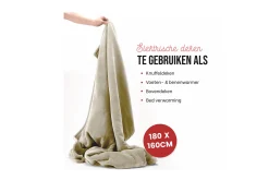 Elektrische warmtedeken Beige