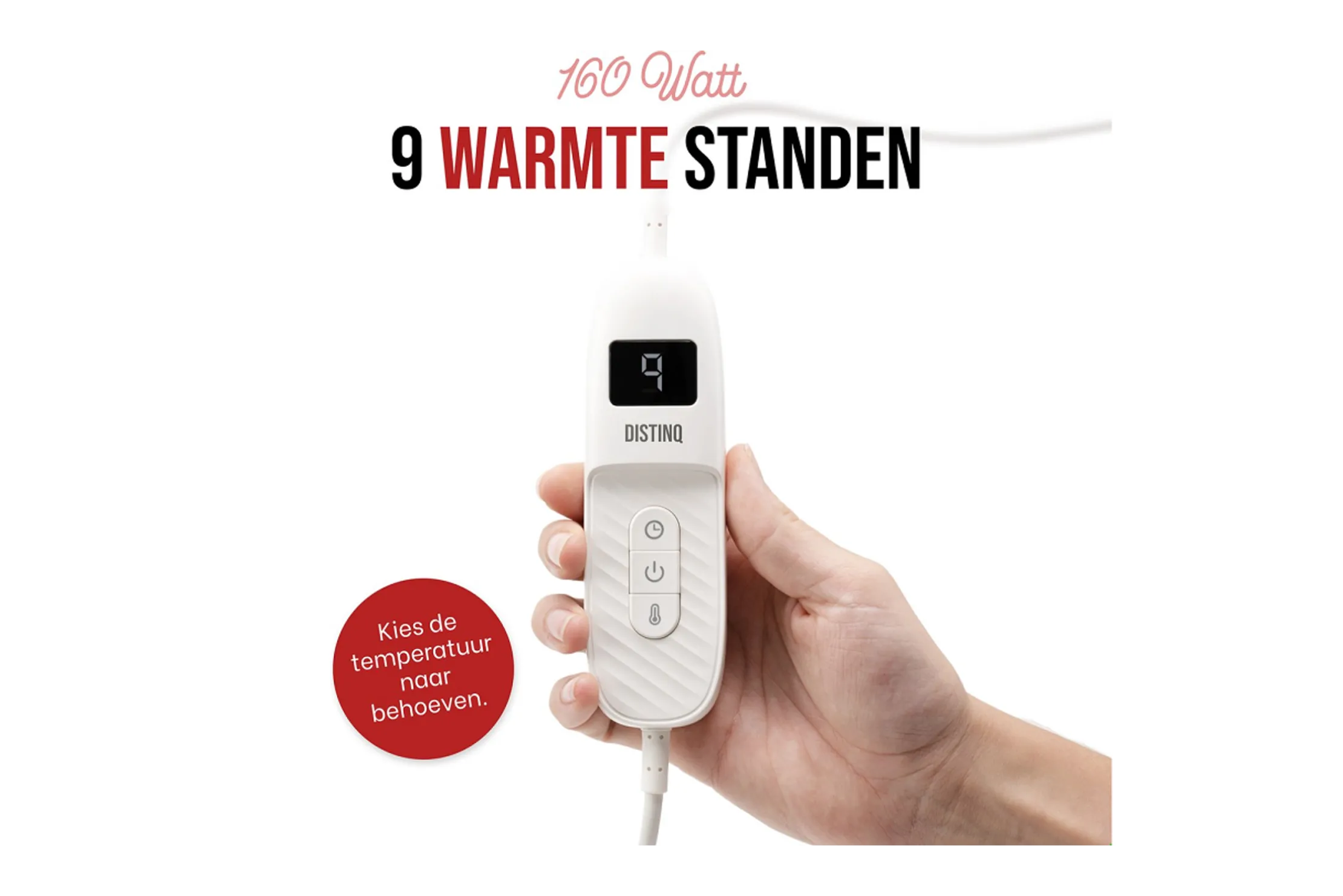 Elektrische warmtedeken Grijs