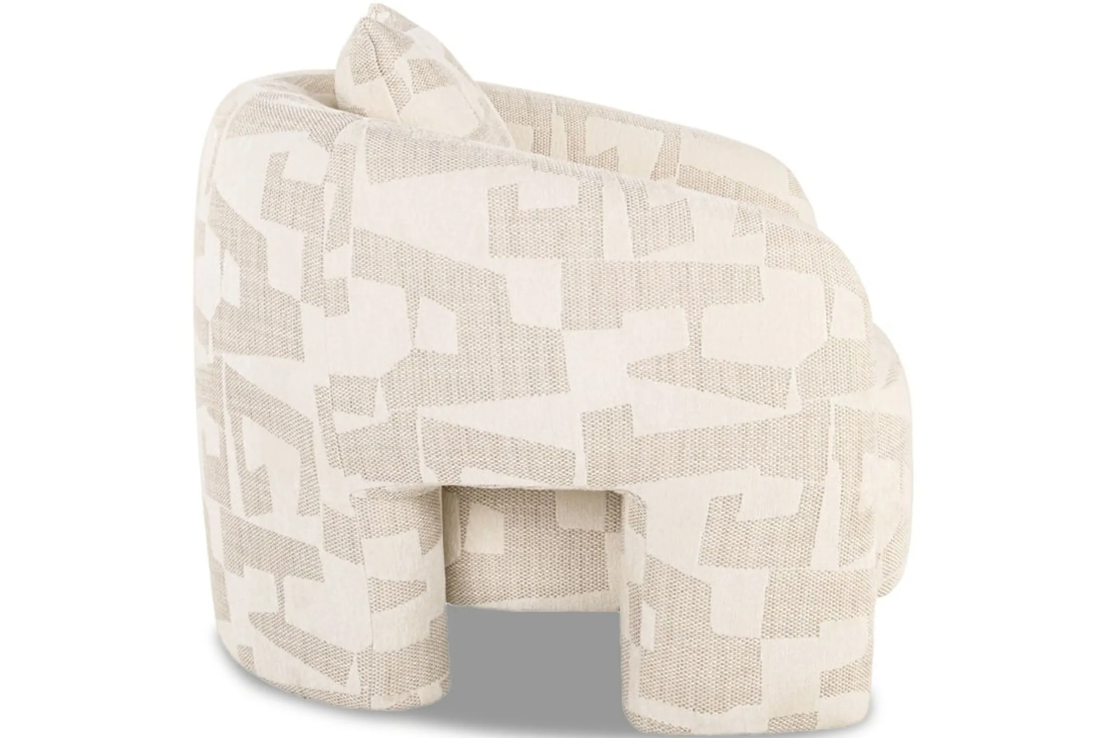Fauteuil 213400 Beige Graffic Tuscany