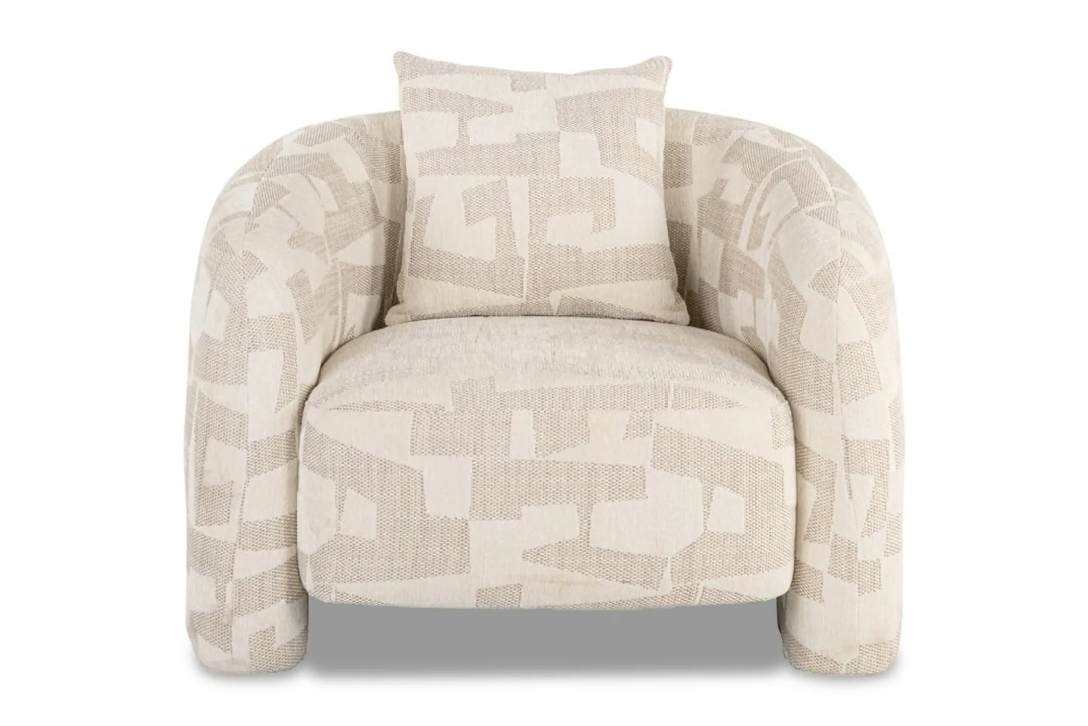 Fauteuil 213400 Beige Graffic Tuscany